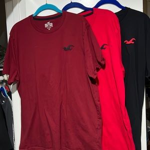 Hollister set of 3 XL shirts